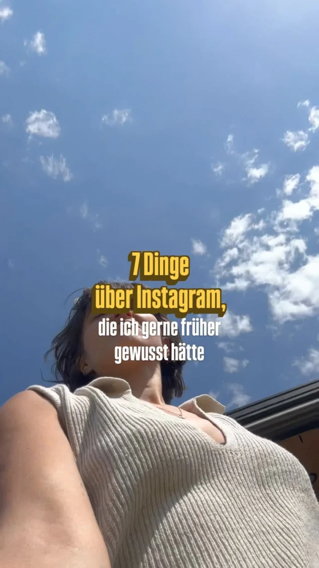 Was hättest du gerne früher über Instagram gewusst?

Meine letzten zwei Punkte sind:
6. Deine Zielgruppe ist unfassbar wichtig - boah da hatte ich echt nie Bock drauf 😂

7. Der Algorithmus war nie das Problem - ich habe weder mich noch die Menschen verstanden. Erstmal musste ich wachsen, damit auch der Rest wachsen kann!

Mehr dazu erfährst du in meinem Highlight SOUL STRATEGIE - damit du die Fehler direkt vermeiden kannst 🙂

#instagramtipps #instagramwachstum #instagramreichweite #frauenbusiness #selbstständigefrauen #contentstrategie